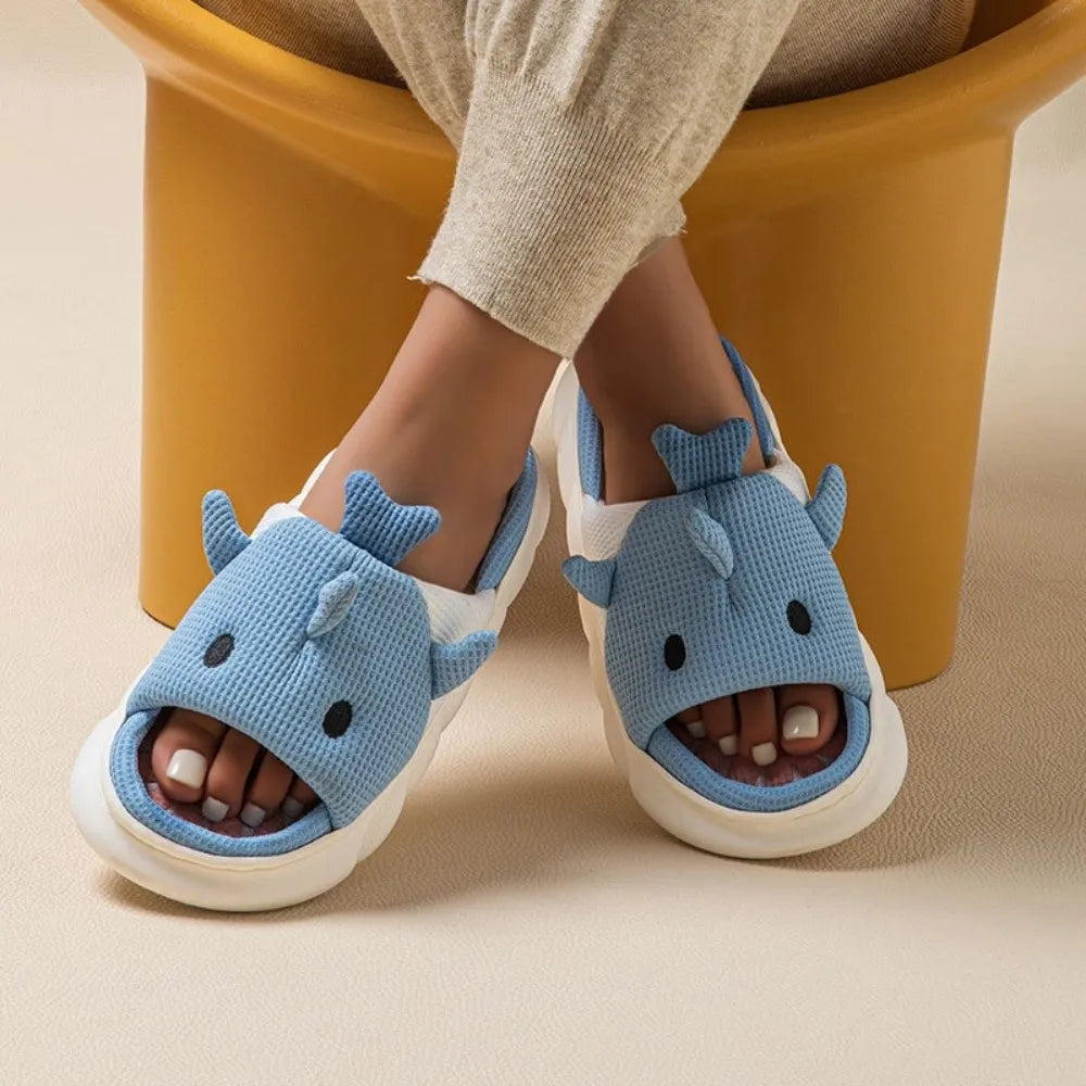 REVEYA's Cloudy Shark Slippers