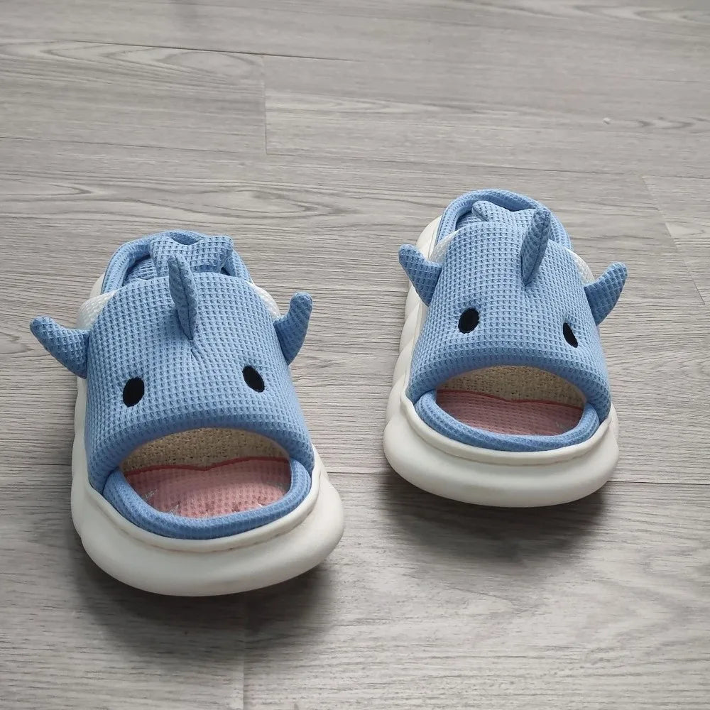REVEYA's Cloudy Shark Slippers