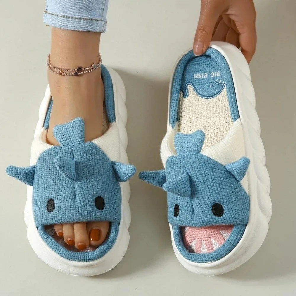 REVEYA's Cloudy Shark Slippers